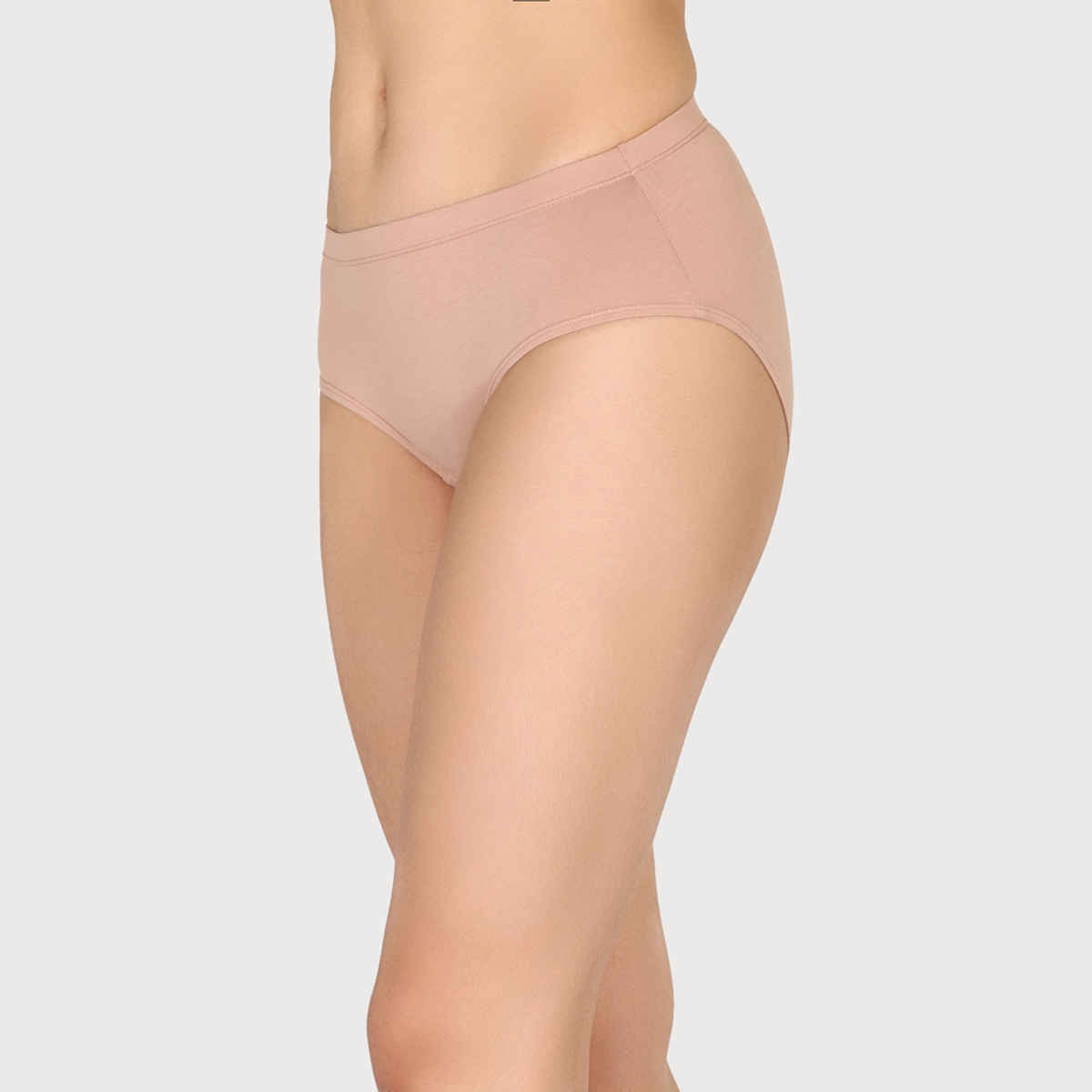 Zivame Women's Full Coverage Medium Rise Hipster Panty | Roebuck - L
