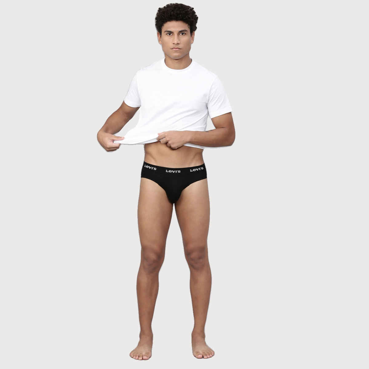 Levi's 009 Men's Neo Brief | Set Of 2 | Black Navy - L