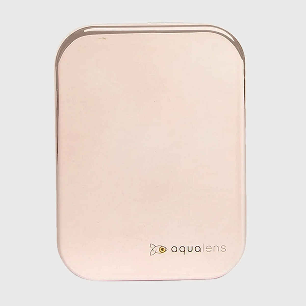 Aqualens Contact Lens Designer Case - Rose Gold | Rectangular
