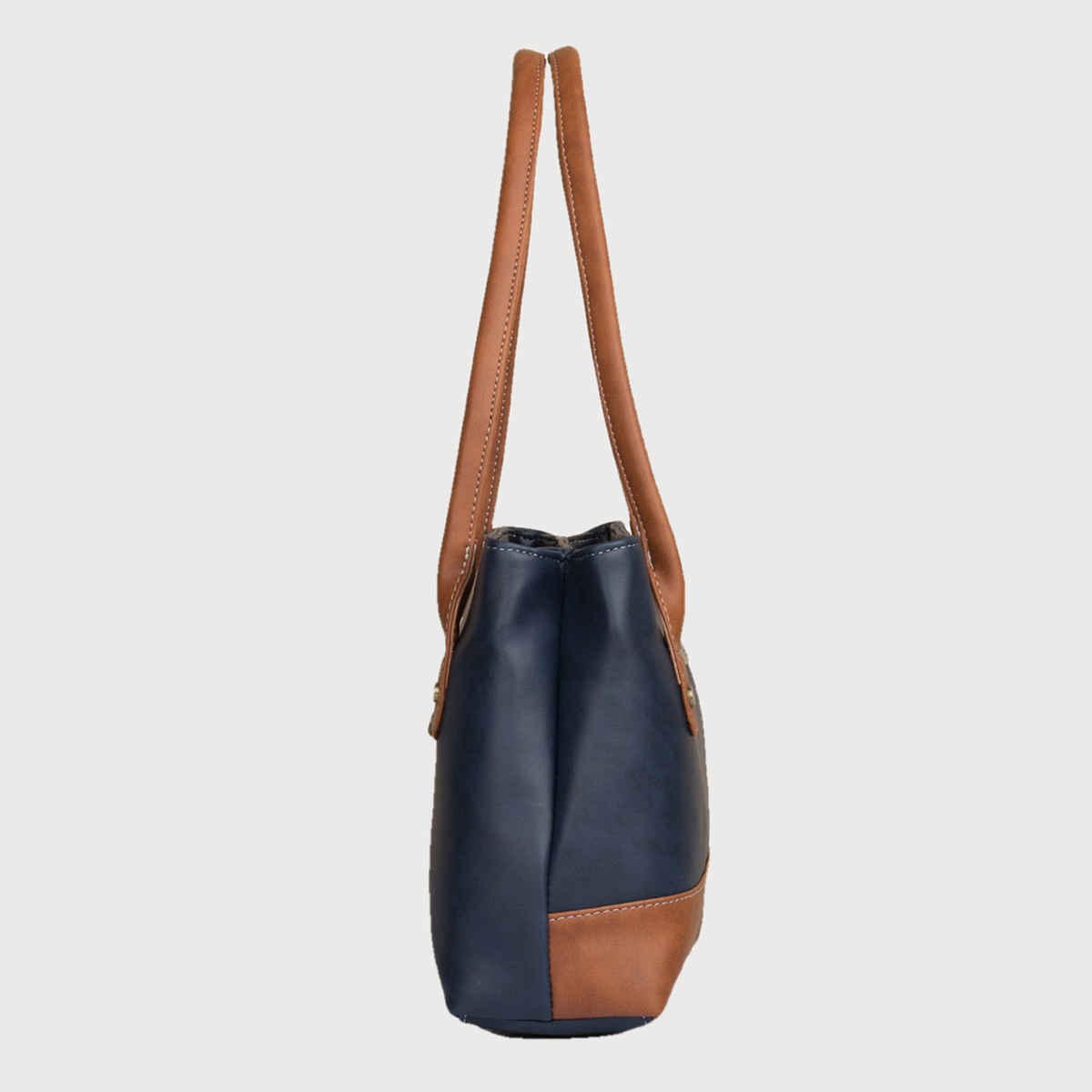 Fostelo Women's Vegan Leather Zara Handbags Shoulder Hobo Bag Ladies Purse | Blue | Medium