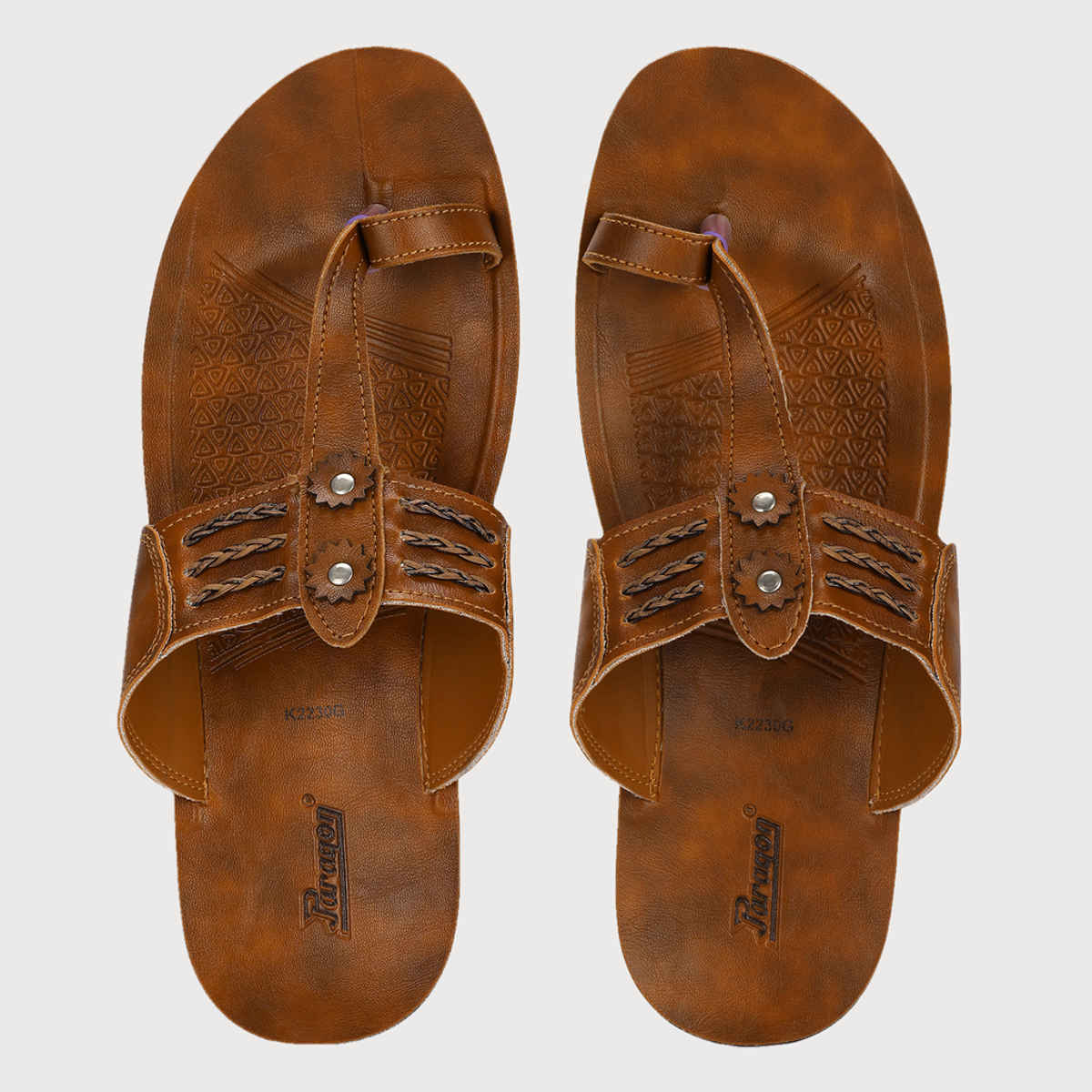 Paragon Men's Tan Pu Sandals PUK2230G UK 7