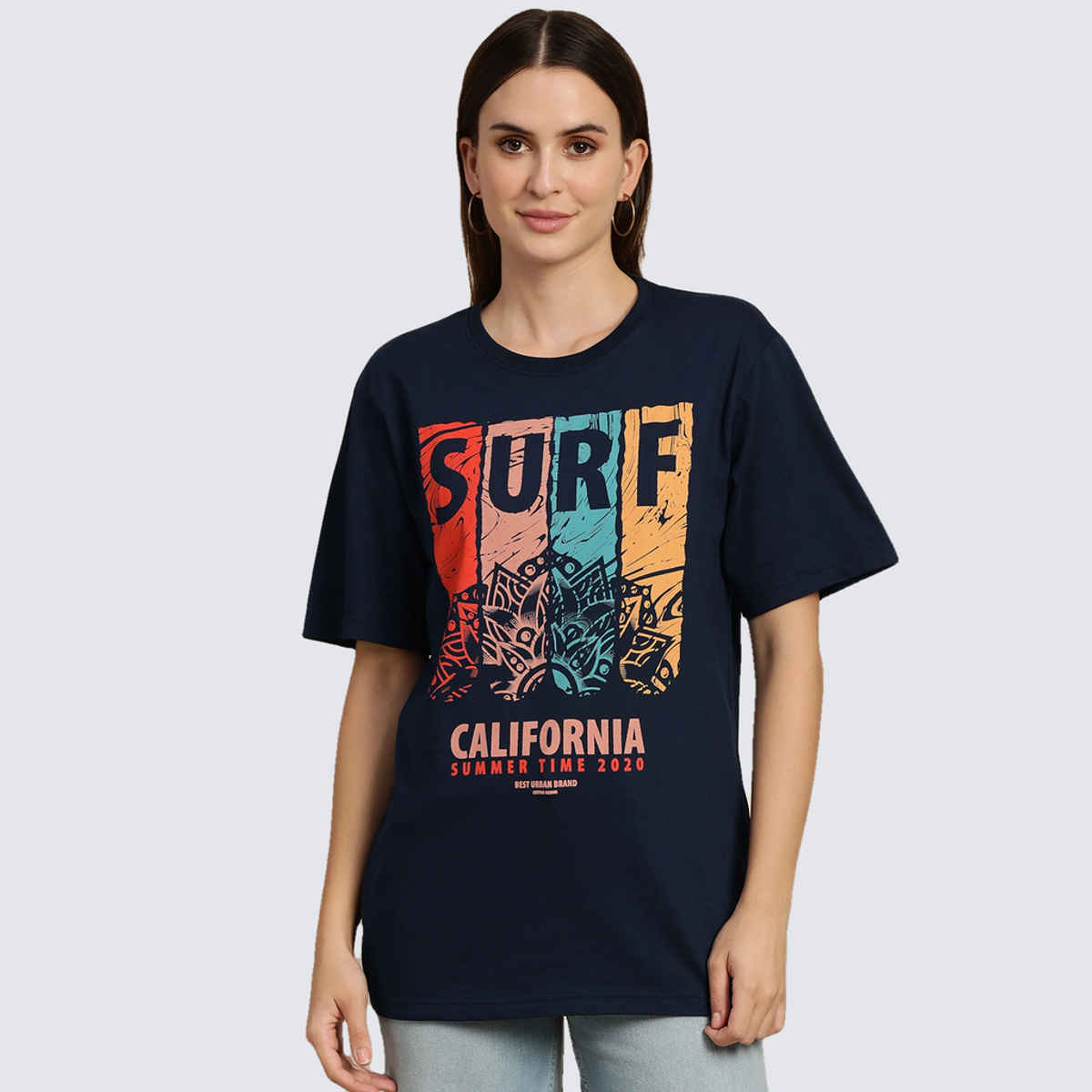 Dillinger Women's T-shirt | LNDMK251NVY | Navy Blue - S