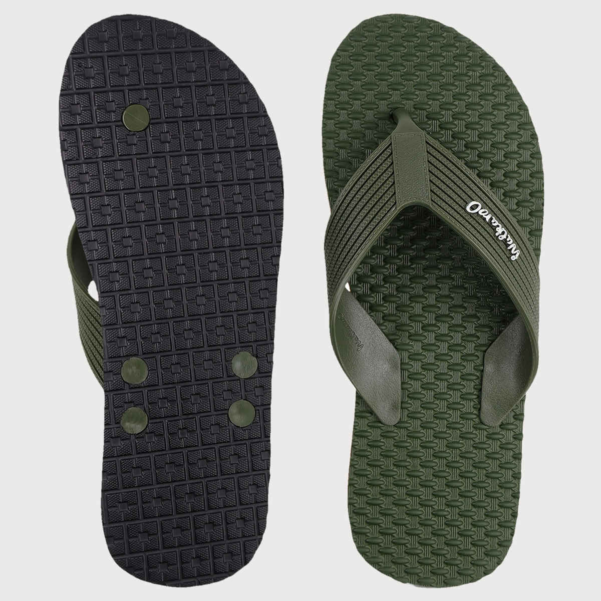 Walkaroo Men's Dailywear Hawai | HG193 Olive | UK 9