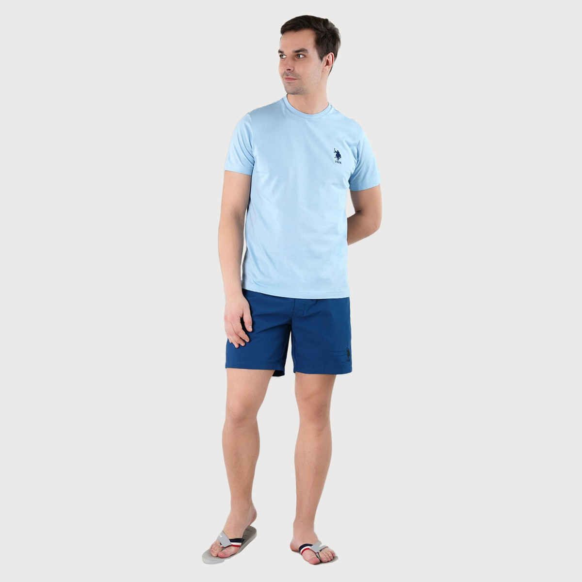 U.S. Polo Assn. | T-Shirts | M | Pack of 1 | Blue