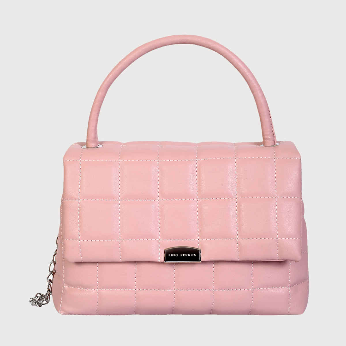 Lino Perros Women's Satchel | LWHB02492 | Pink