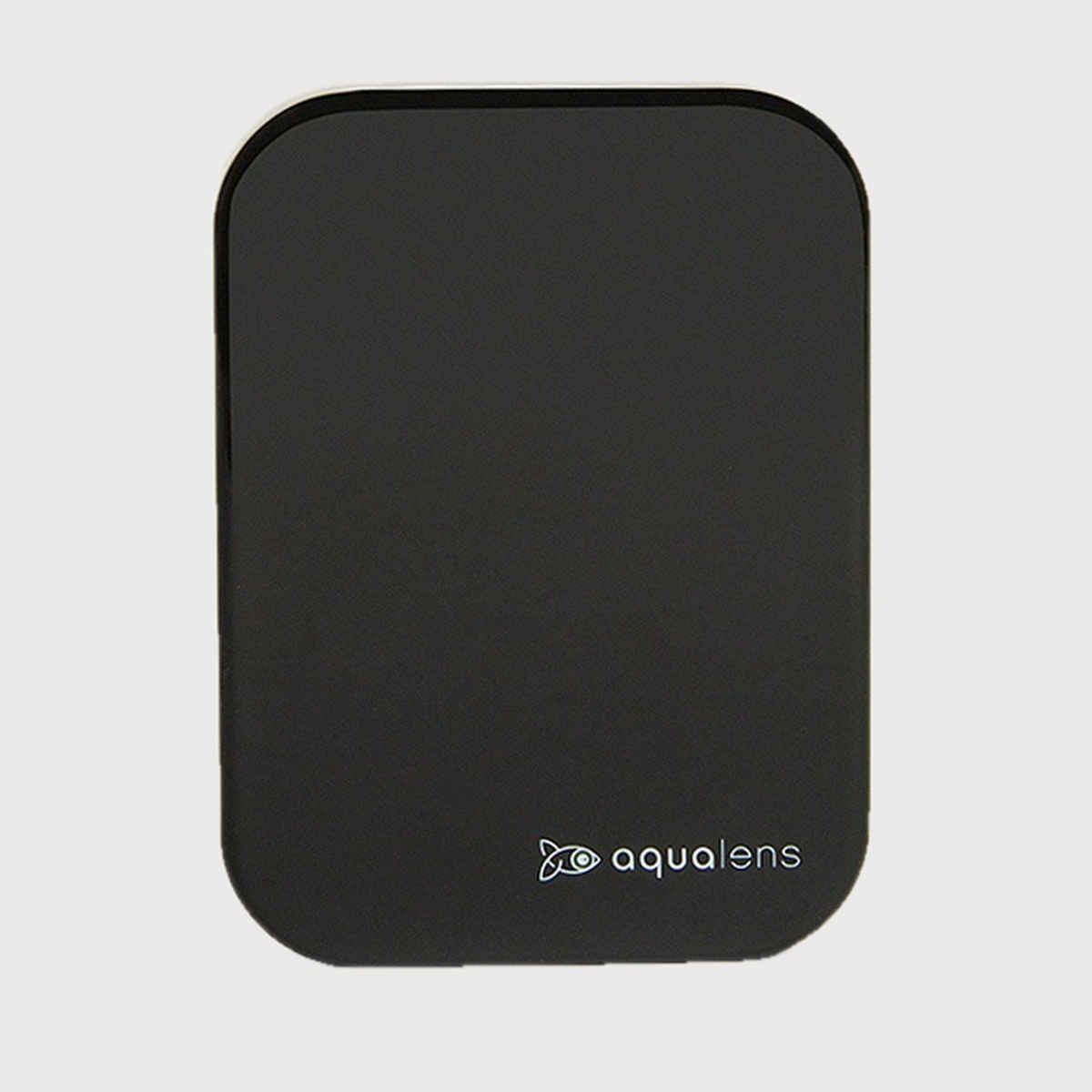 Aqualens Contact Lens Designer Case - Black | Rectangular