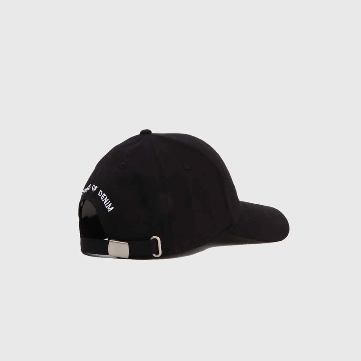 Jack & Jones Men's Embroidered Cotton Baseball Cap | Black - Free Size