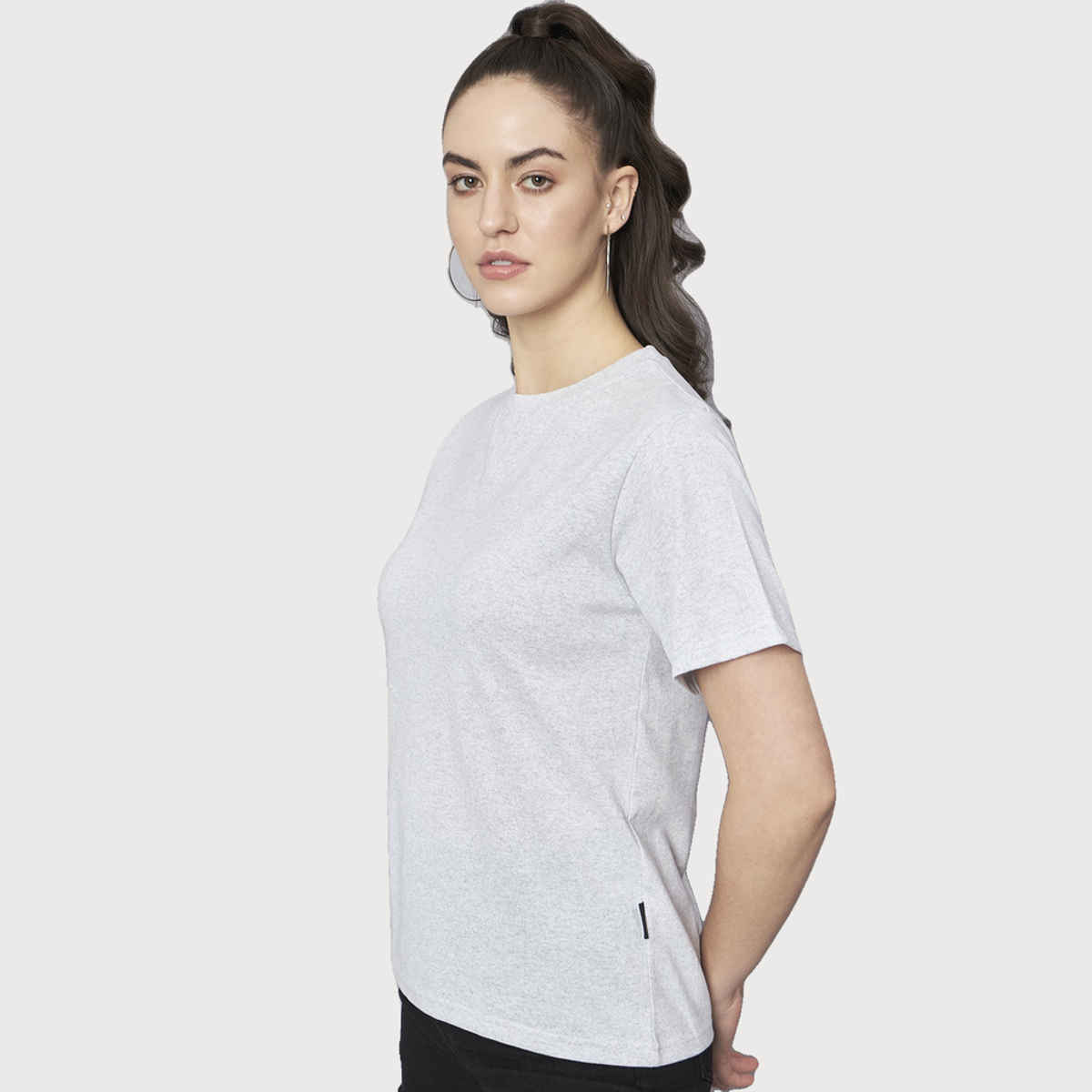 The Dry State Women's White T-shirts & WTSH | 1533A | XL