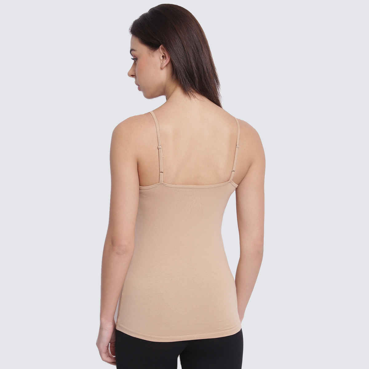 Enamor Women's E001 Essentials Stretch Cotton Camisole | Skin-M