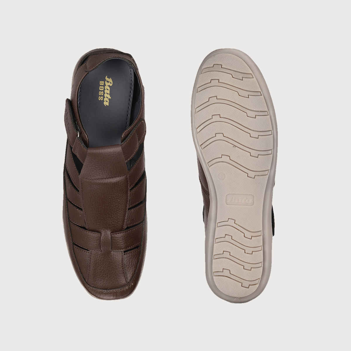 Bata Brown Casual Shoes For Men - 7