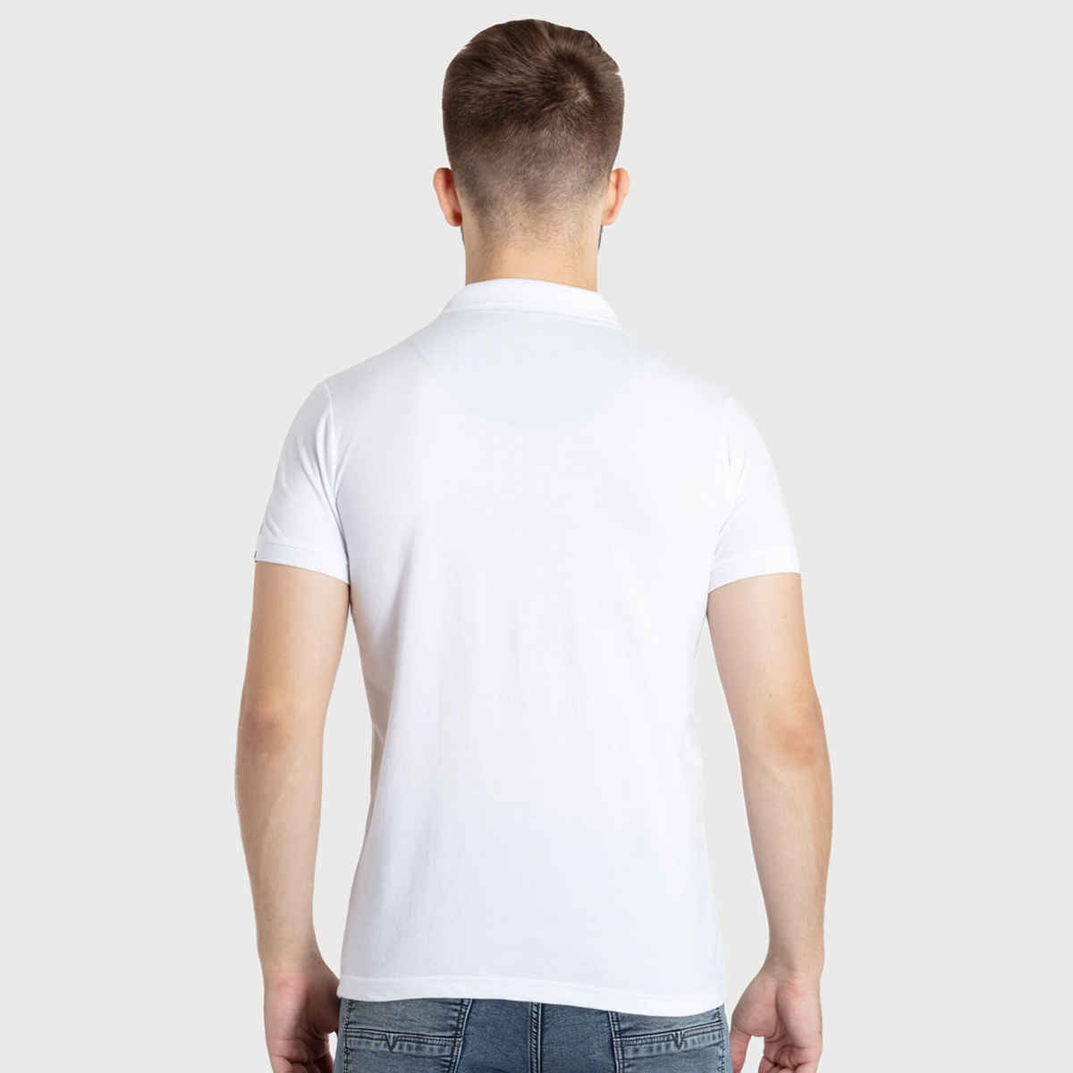 Status Quo Men Polo T-shirt - White | Slim Fit | XXL