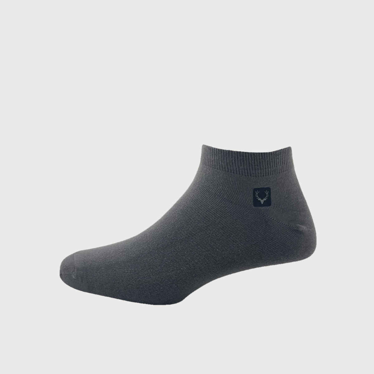 Allen Solly Men's Cotton Ankle Length Plain Socks - Black, Dark Grey, Navy