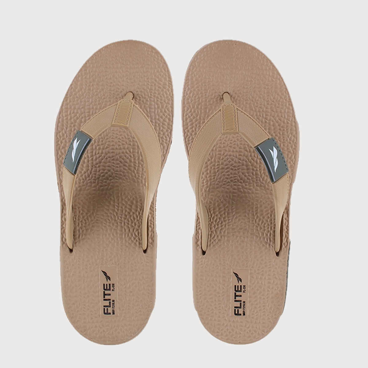 Flite Slippers FL-330 Khaki Olive For Men | 7 UK