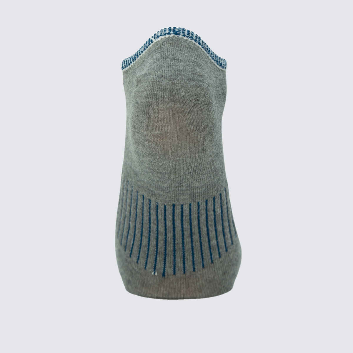 Aeropostale Men's Flat Knit No Show Socks | Idea-1754Abw | Anthra, Black and White