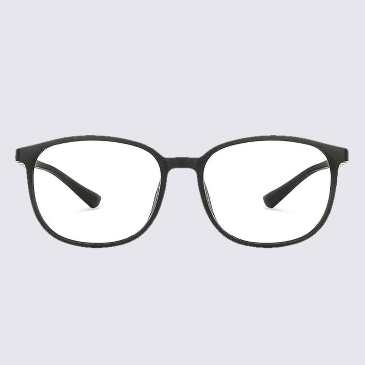 Lenskart Blu Unisex TR90 Computer Glasses | Black - L