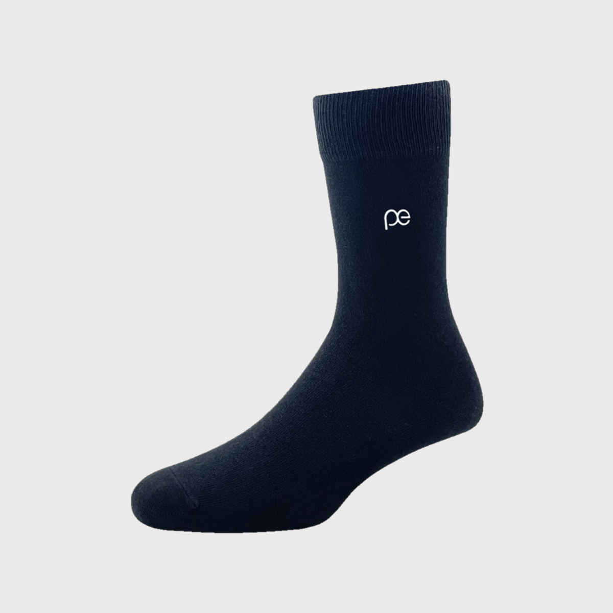 Peter England Men's Solid Cotton Socks | Assorted - Free Size