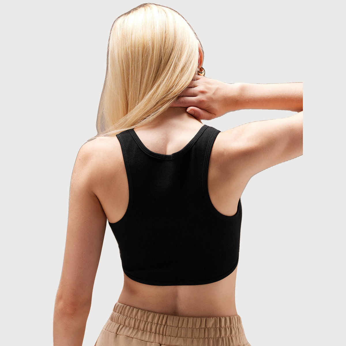 Cava Women's Rib Top All Day | Black - XS