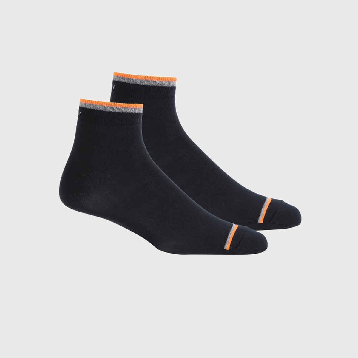 Jockey Men's Solid Cotton, Nylon and Elastane Socks | Black - Free Size
