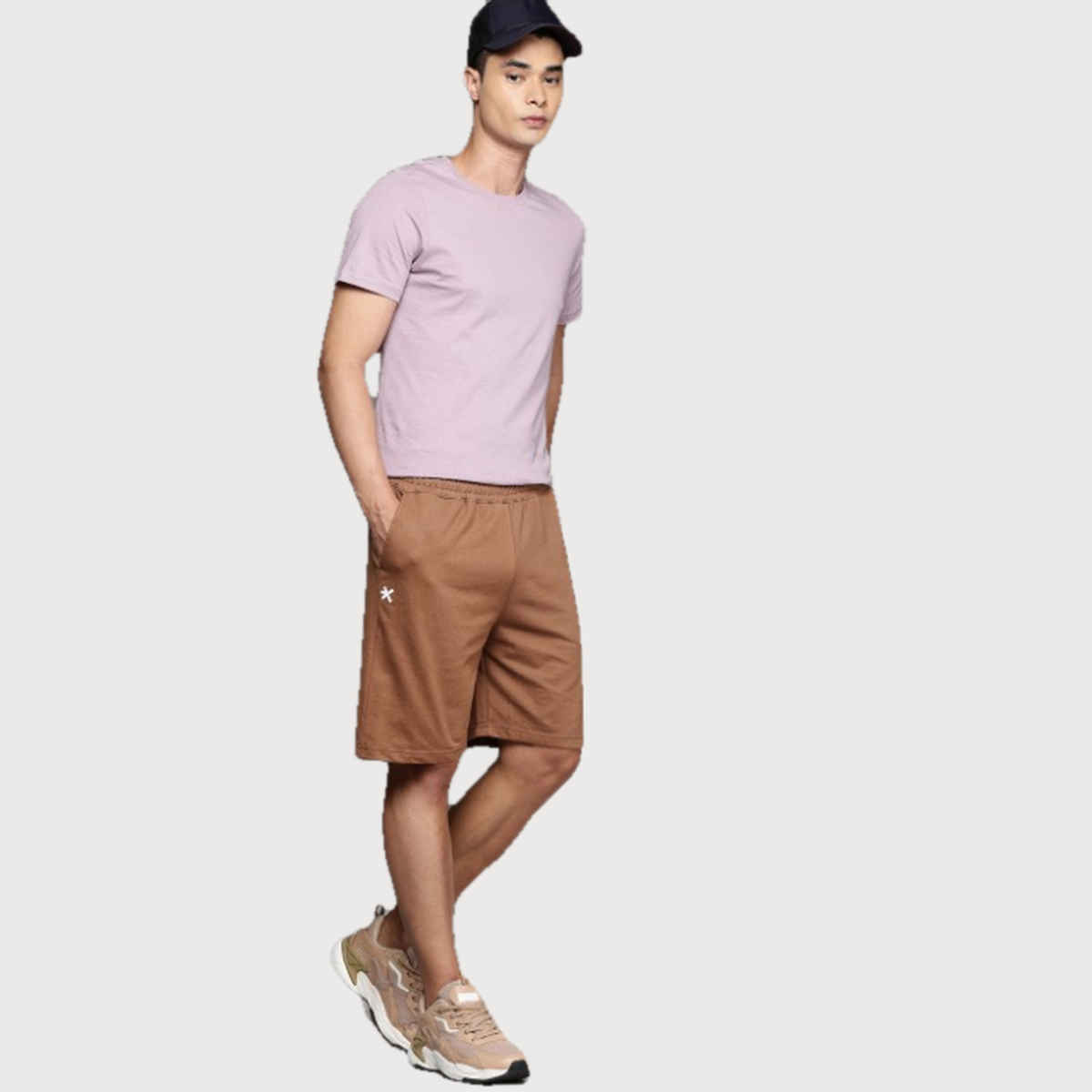 Alcis Men's Waffle Shorts | Coffee Bean | S