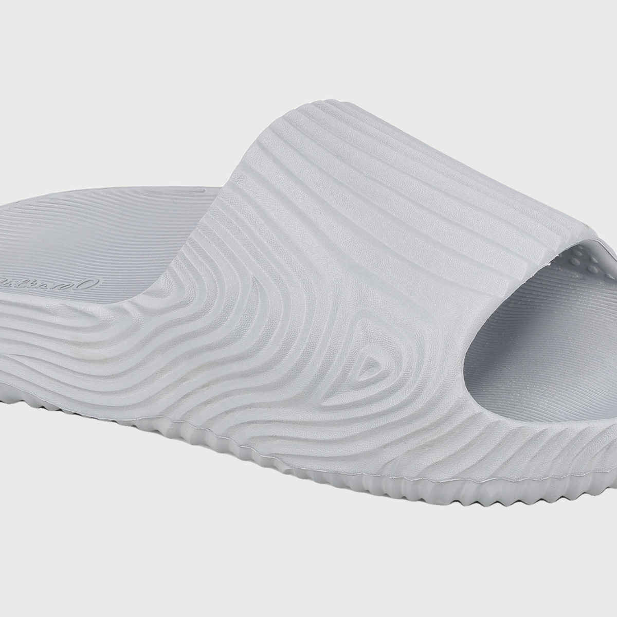 Walkaroo Men's Flip Flop Sliders | WC8769 Light Grey | UK 8