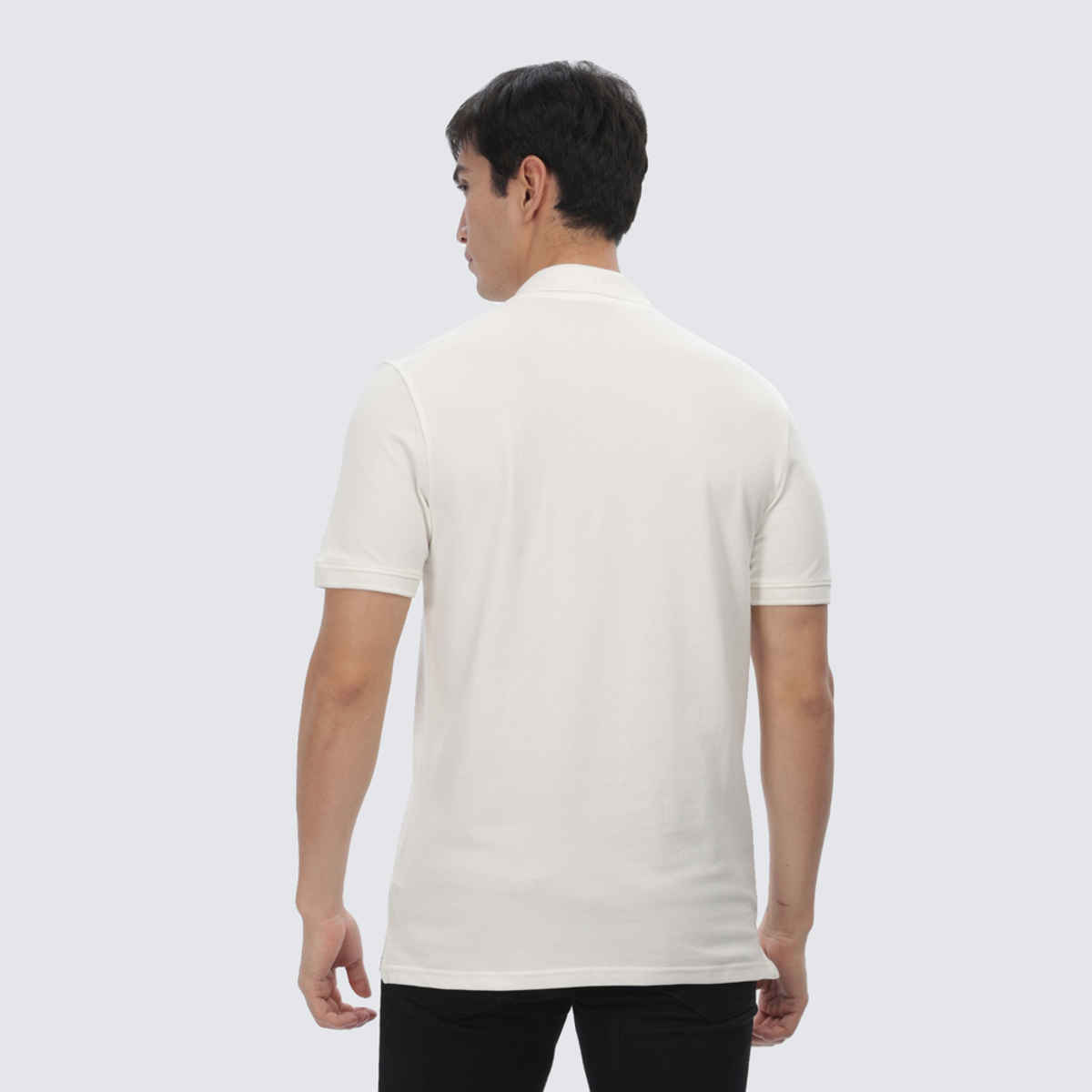 OUTLAWS Men's Premium Cotton Lycra Polo T-Shirt | Cream - 2XL