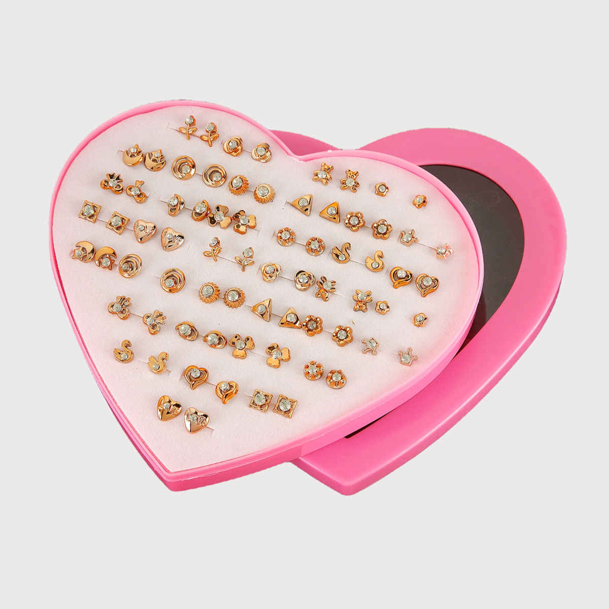 Shining Diva Fashion 36 Pairs Stylish Multicolour Earrings for Women and Girls | 12021er