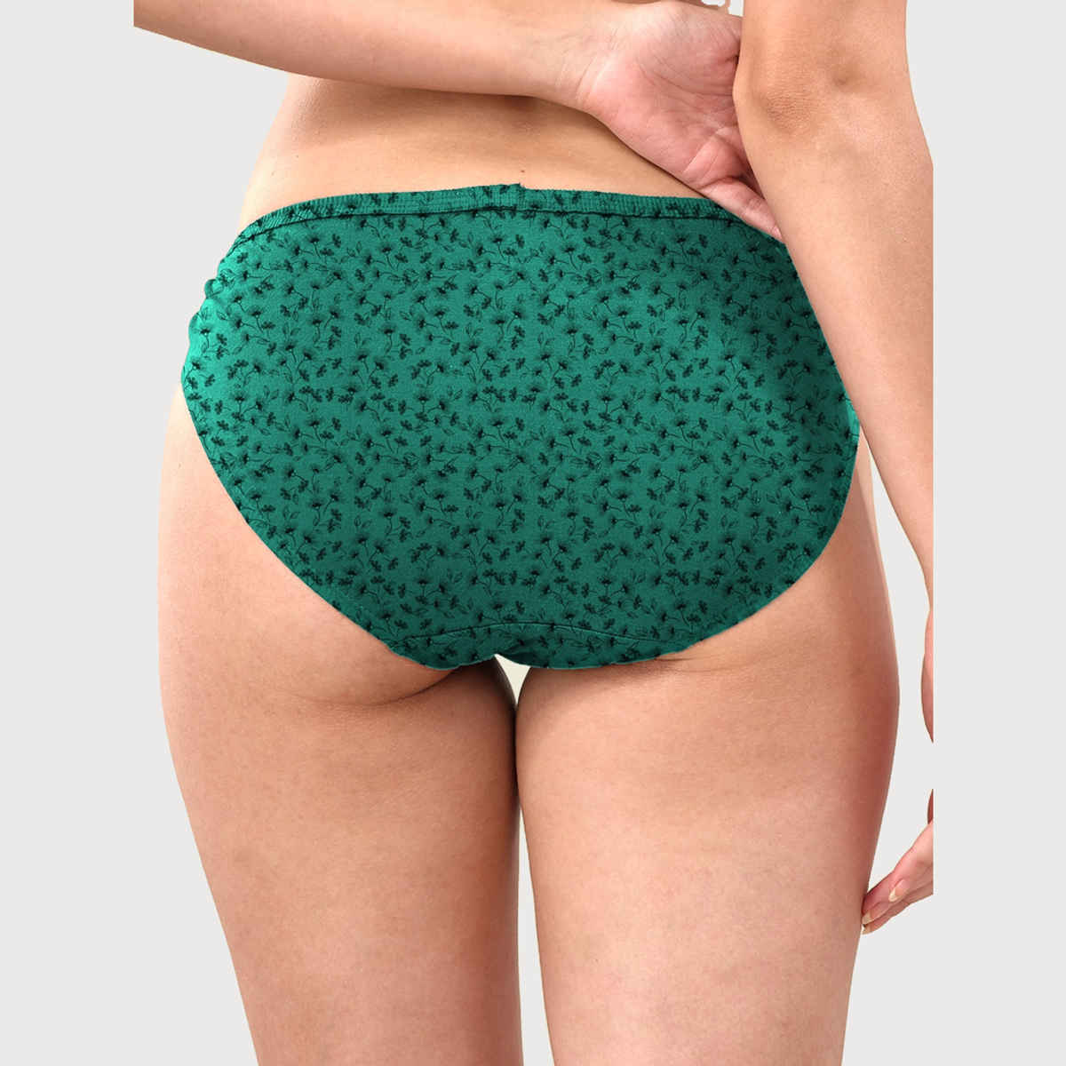 Lyra Women's Bikini Panty Printed | XXL (Colour May Vary)