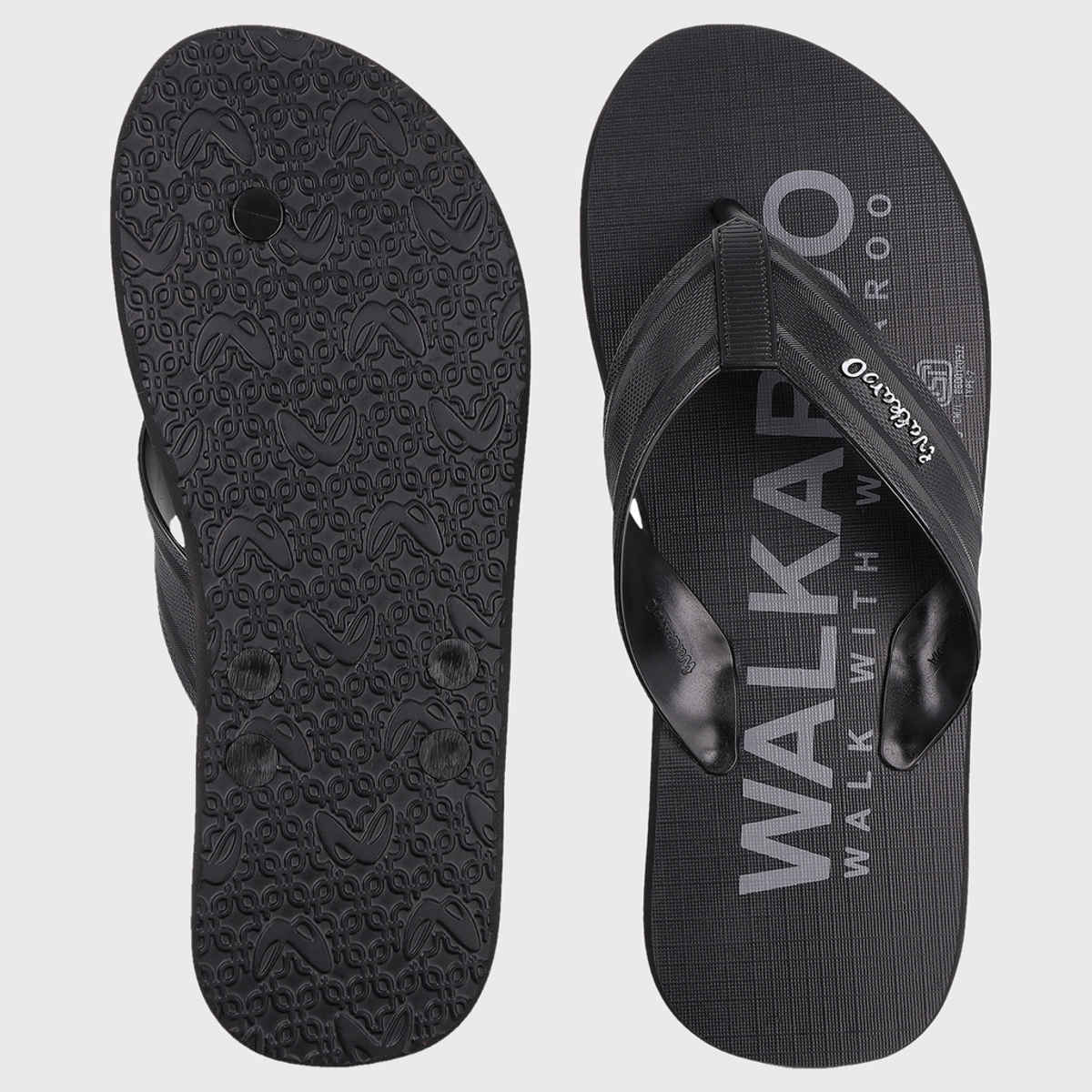 Walkaroo Men's Dailywear Hawai | HG201 Black | UK 10