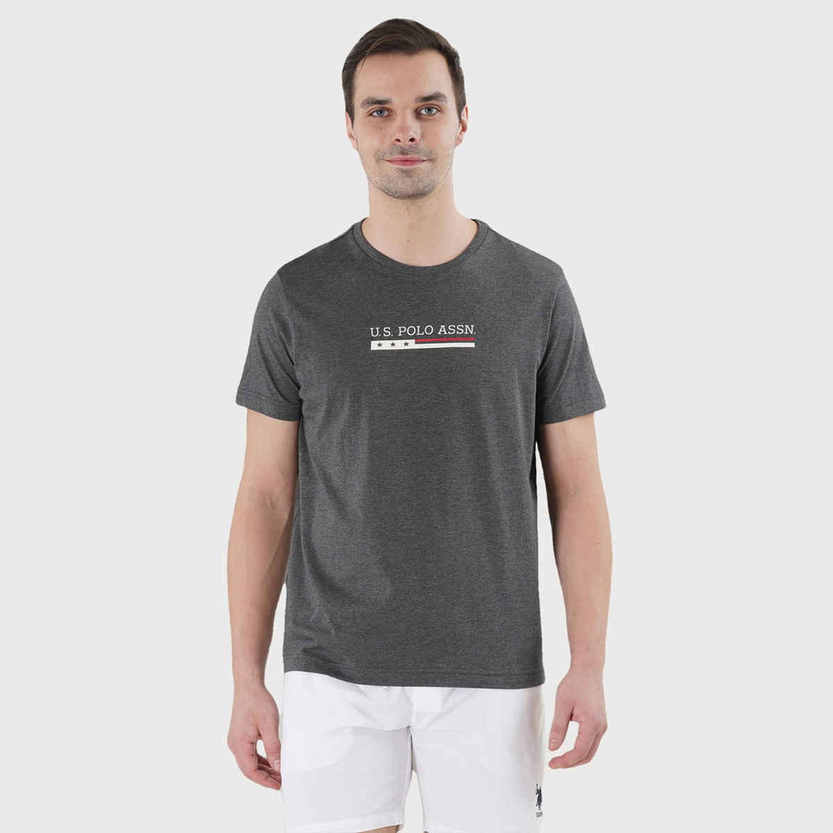 U.S. Polo Assn. | T-Shirts | XL | Pack of 1 | Grey