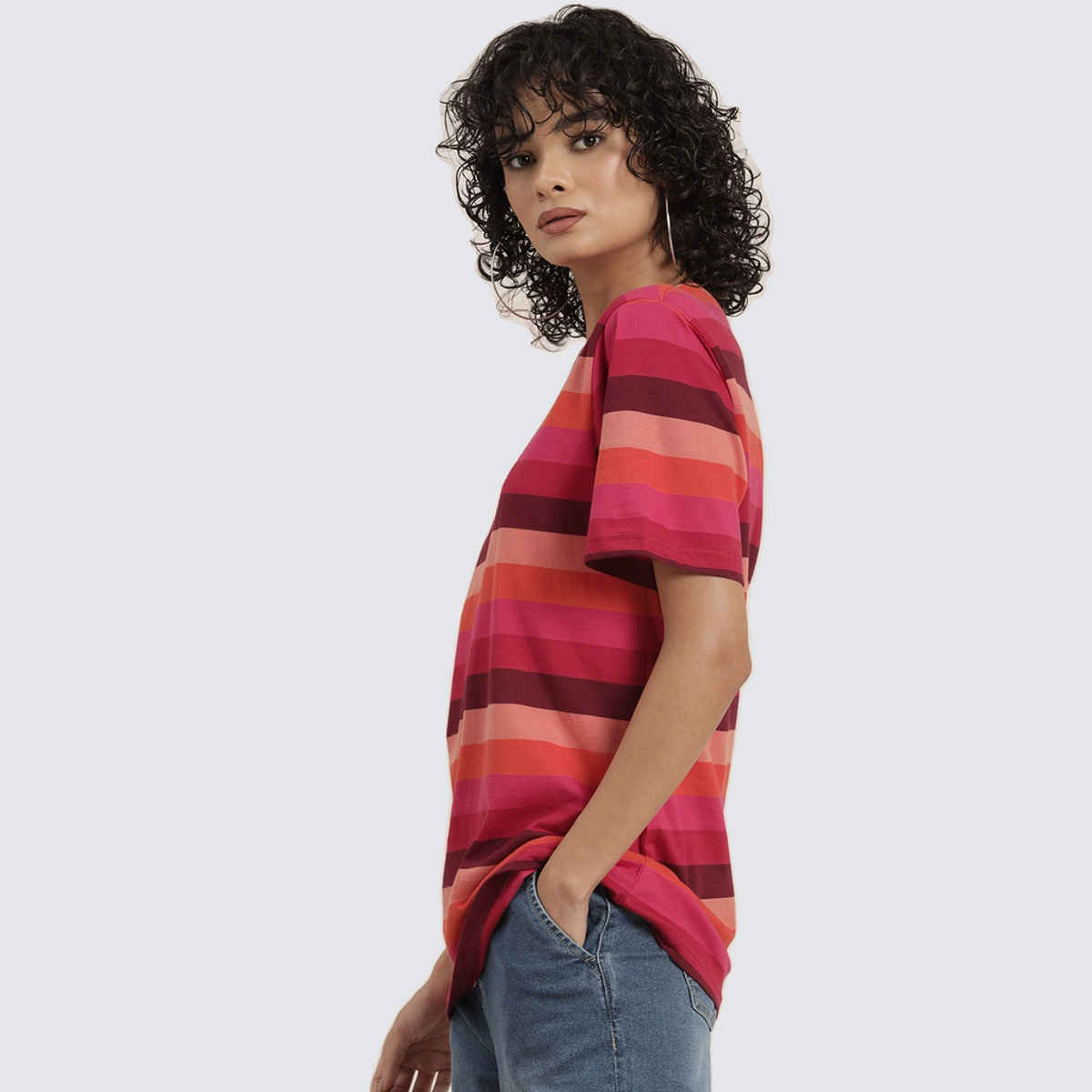 Difference of Opinion Women T-shirt - Multi | Printed | M