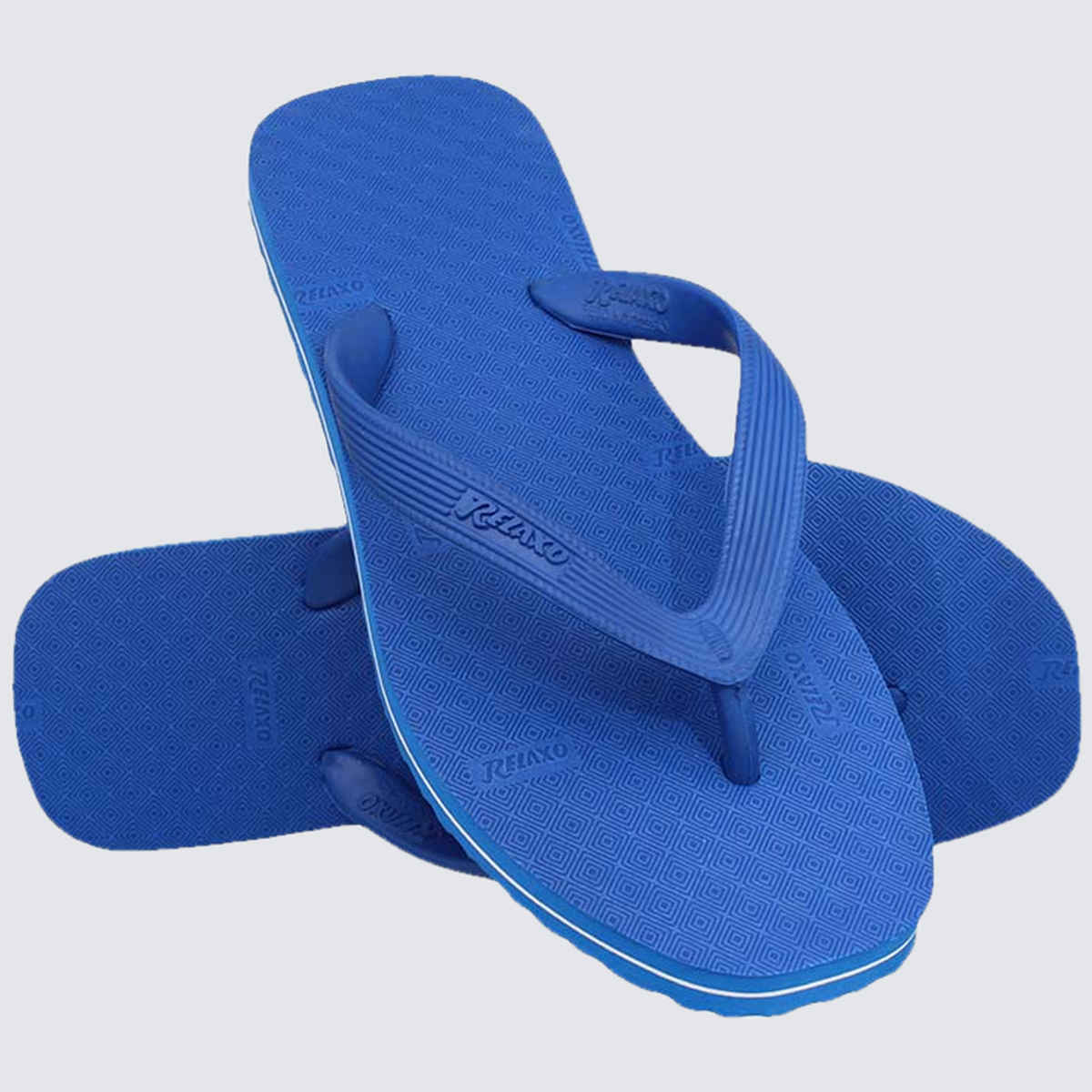 Relaxo Hawaii Women's Slippers | HI-LITE-03 | Blue - UK 3