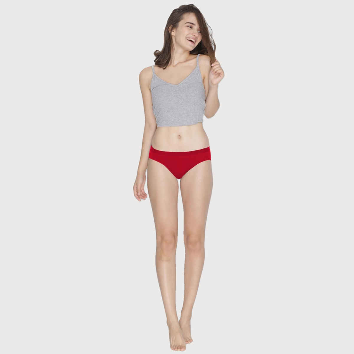 Lyra Women's Bikini Panty Combed Cotton | XL (Colour May Vary)
