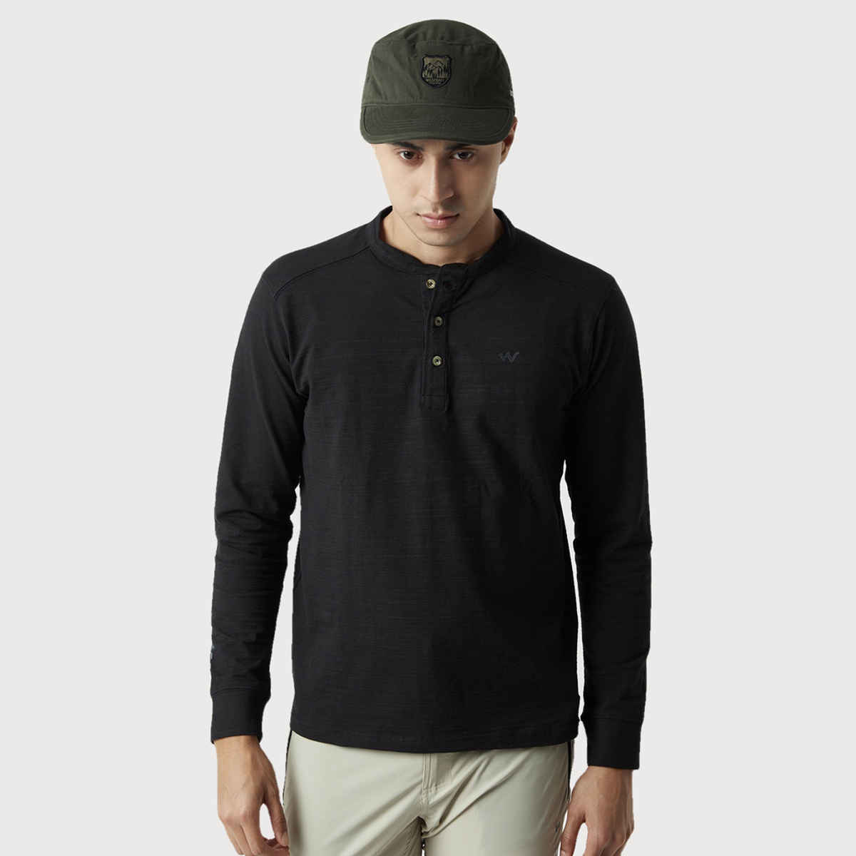 Wildcraft Unisex Cotton Cap | Grey - One Size