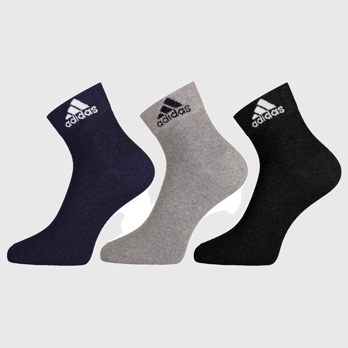 Adidas Men's Solid Socks | AD-203-FS0615CGB | Navy Blue