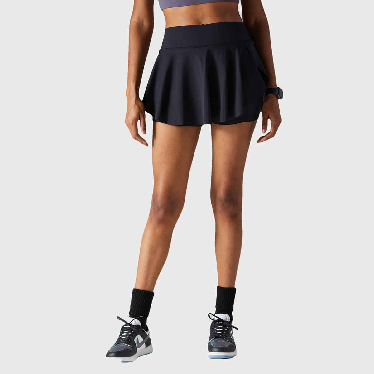 Cava Women's Tennis Skorts Swirl | Black - XL