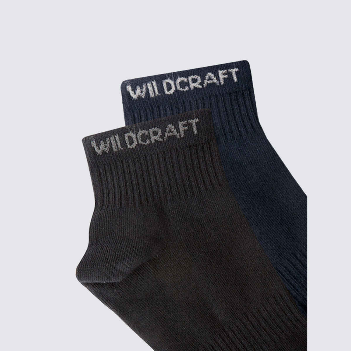 Wildcraft Ankle Length Socks | Black & Navy