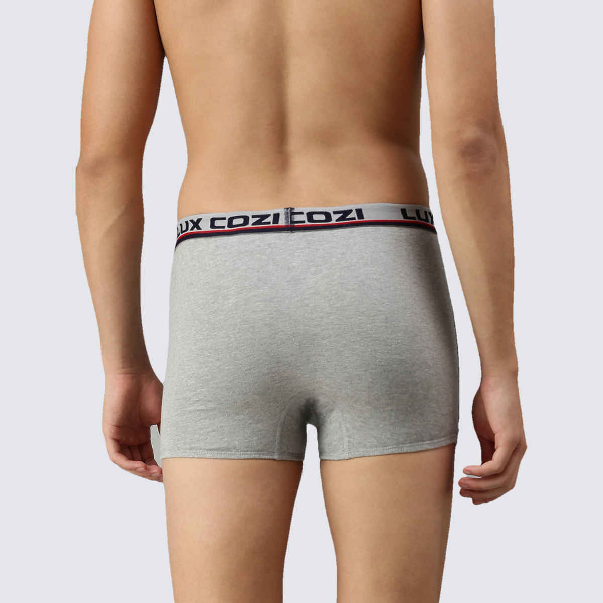 Lux Cozi Men's Solid Trunk | Assorted | 75 cm | Pack of 3