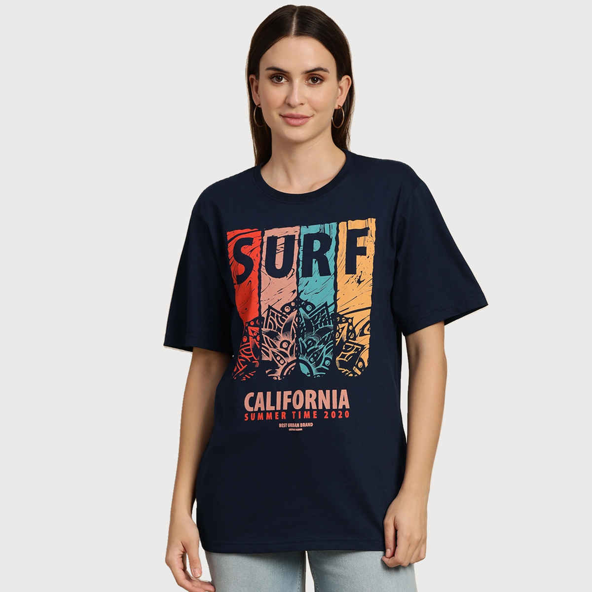 Dillinger Women's T-shirt | LNDMK251NVY | Navy Blue - L