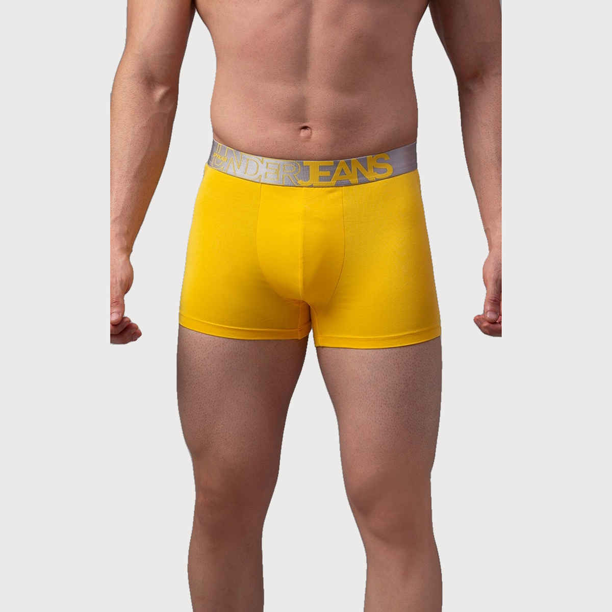 Underjeans by Spykar Mens Premium Yellow Trunk | XL
