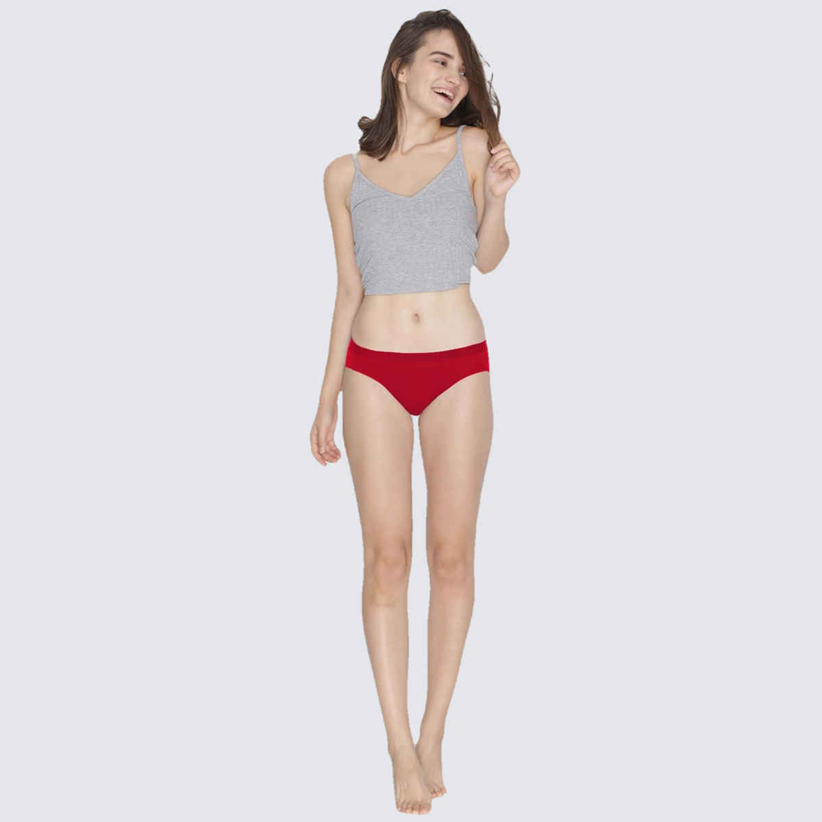 Lyra Women's Bikini Panty Combed Cotton | XL (Colour May Vary)