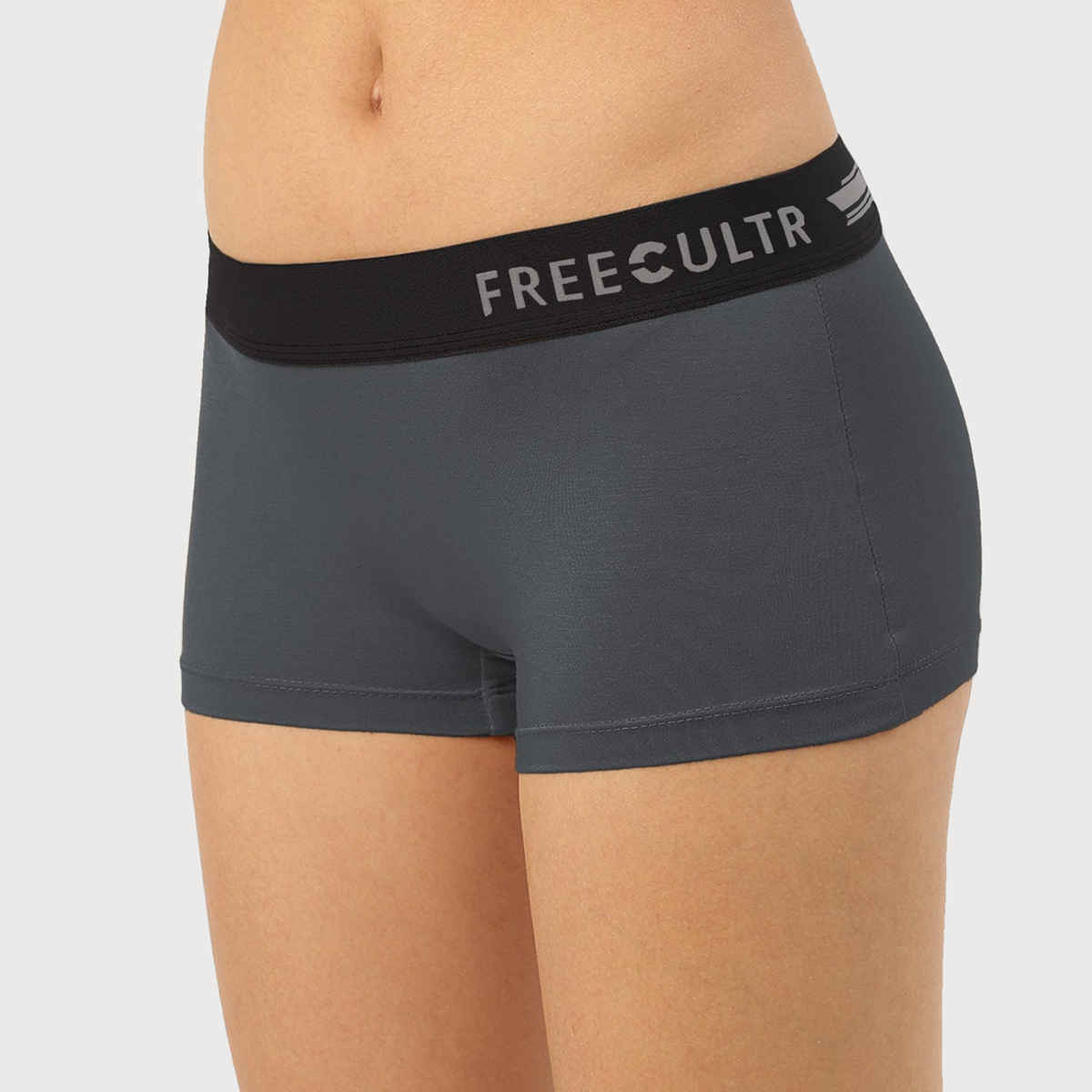 Freecultr Cotton Women's Boyshorts - XXL | Long Panty | Pack of 2