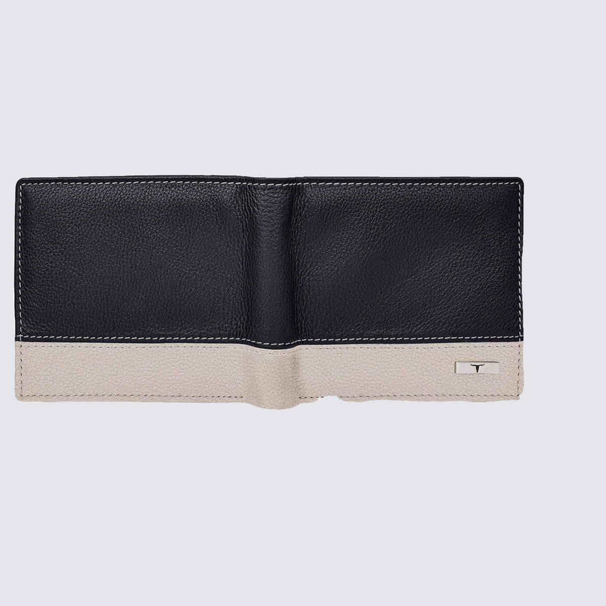Urban Forest Men's Seattle Leather Wallet | Black & Sand