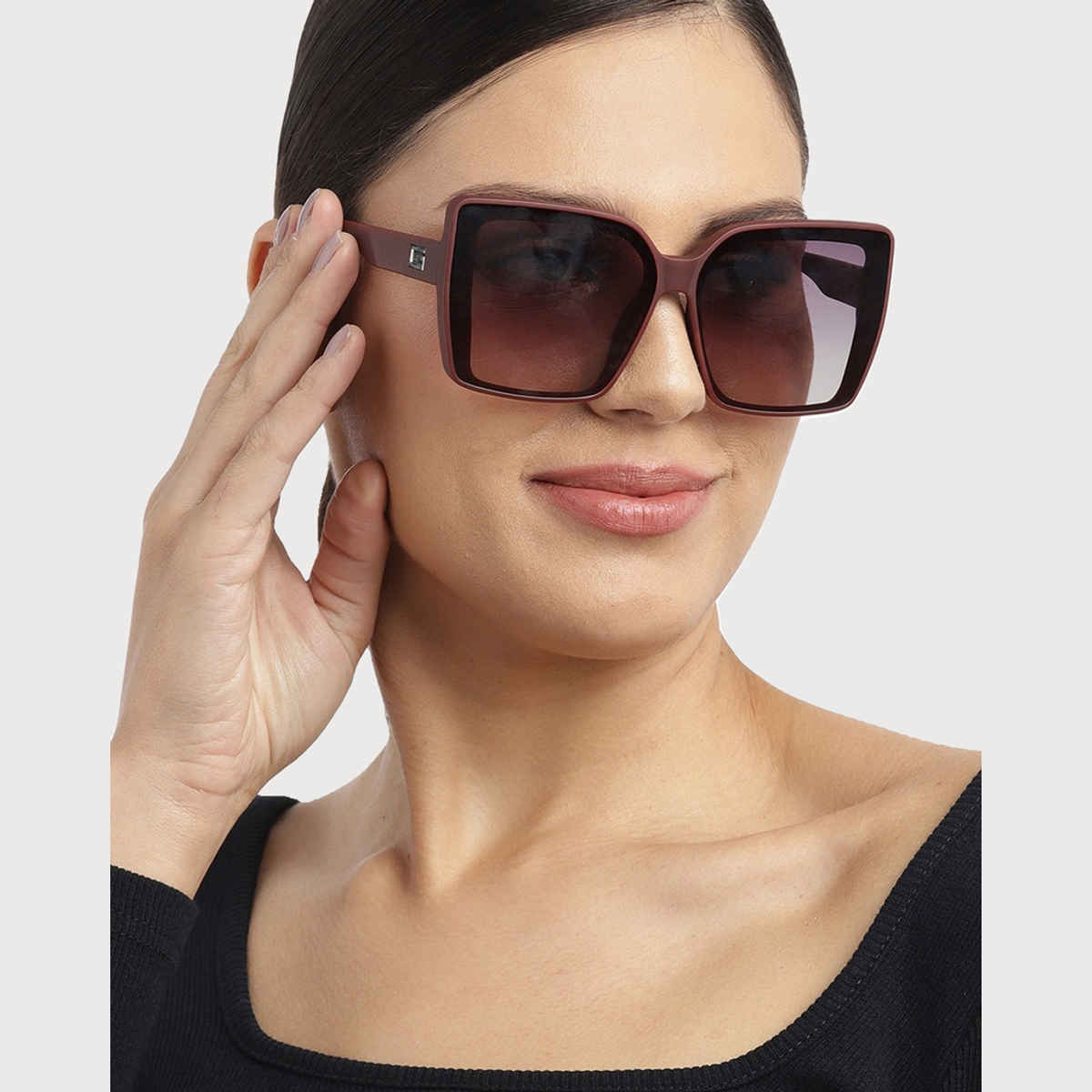 Carlton London Premium Oversized Sunglasses With Polarised & UV Protected Lens CLSW166