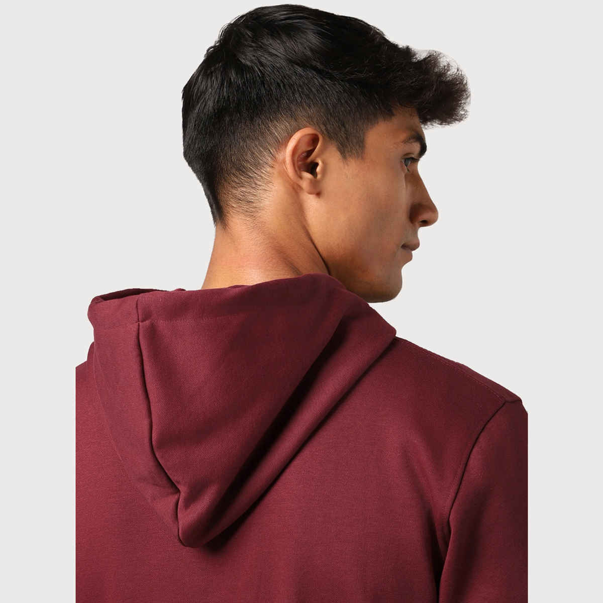 Nobero Men's Classic Hoodie | Maroon - XXL