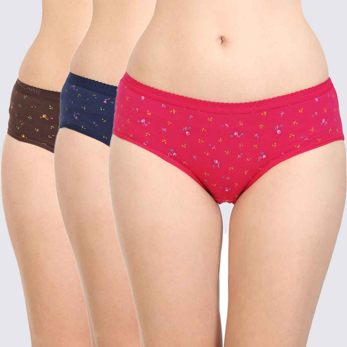 Bodycare Women Brief Panty Printed Premium Cotton | Assorted - 3XL