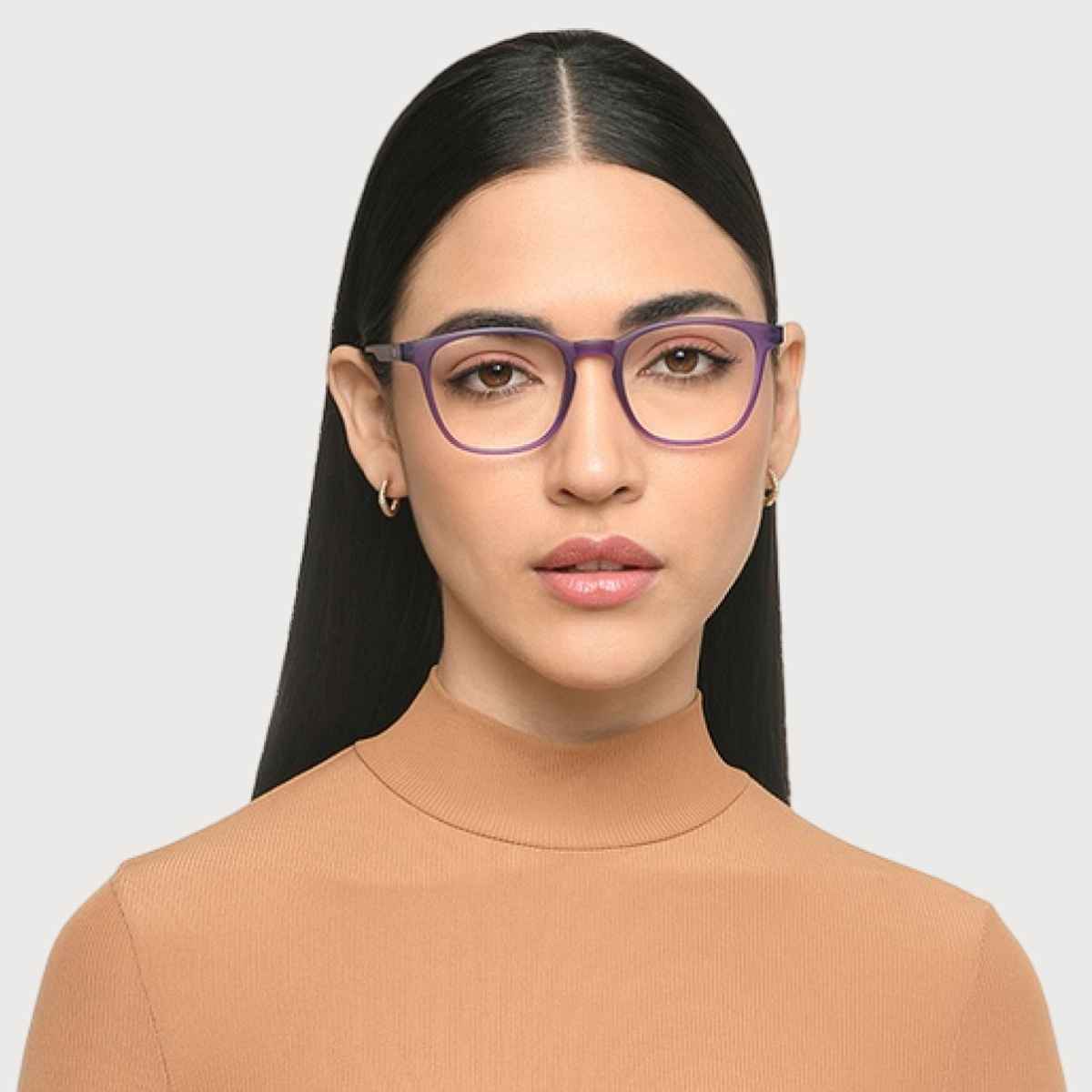 Lenskart Hustlr Unisex Solid Protective Eyewear | Violet