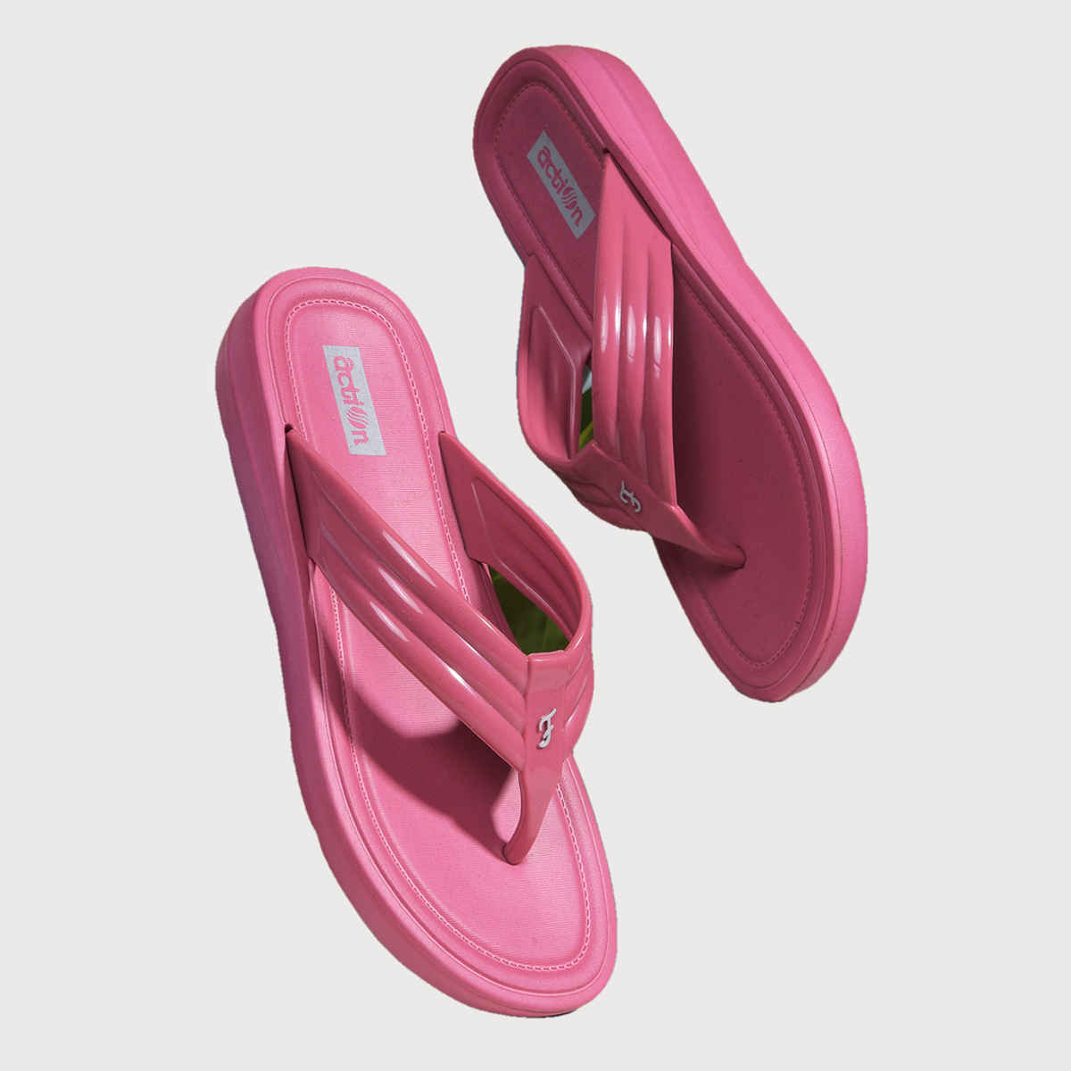 Action Women's Hran-61 | Super Soft & Commtable Slippers | Daily Wear Slippers | Onion Pink - UK 6