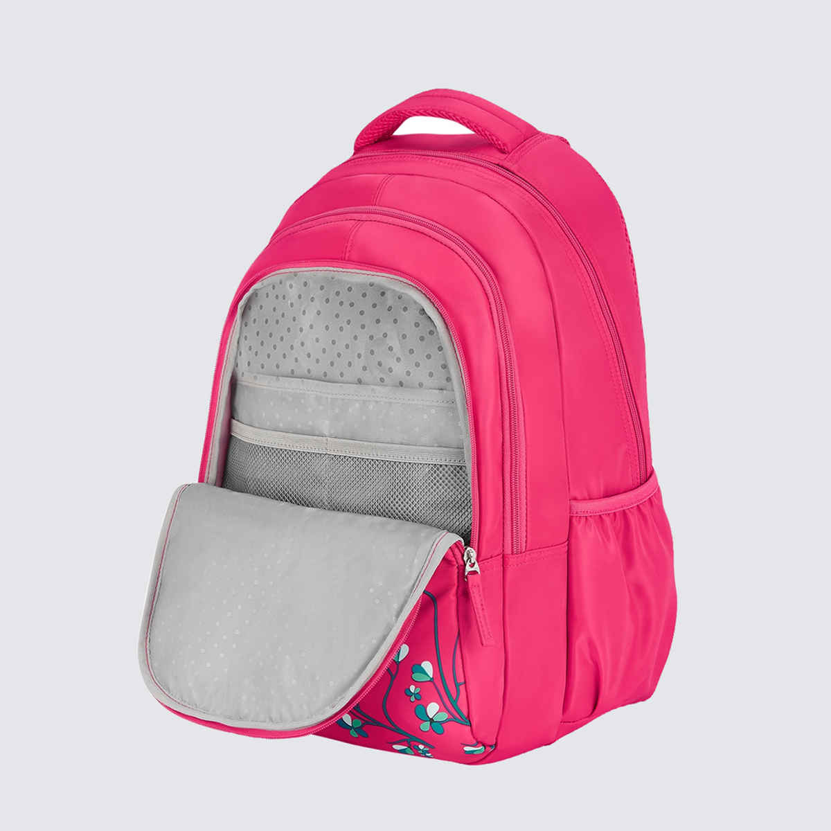 Genie Women's Nylon 25 L Laptop Backpack | Pink