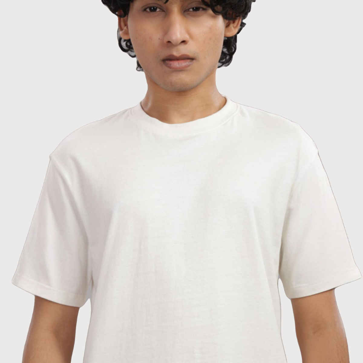 Springman Unisex Round Neck T-shirt | White - M