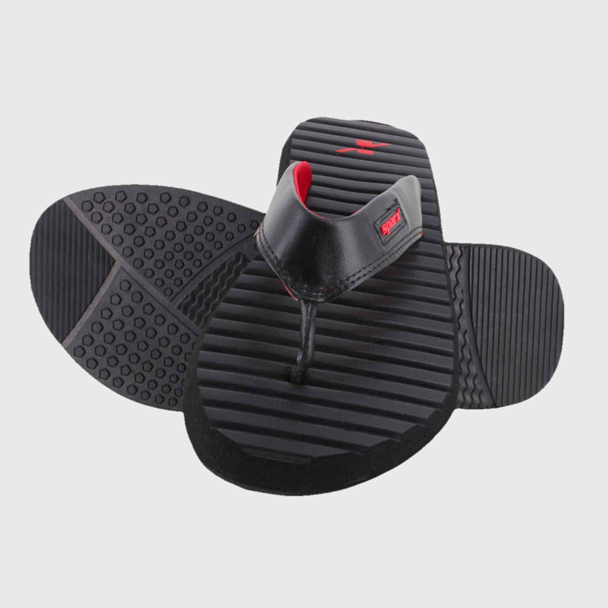 Sparx Slippers SFG-99 Black Red For Men | 7 UK